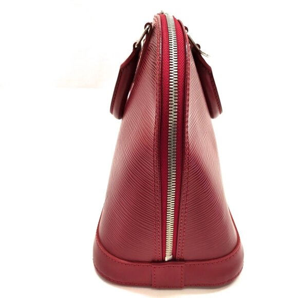 Louis Vuitton LV Hand Bag Alma BB red Epi 649-082125 - Picture 3 of 14